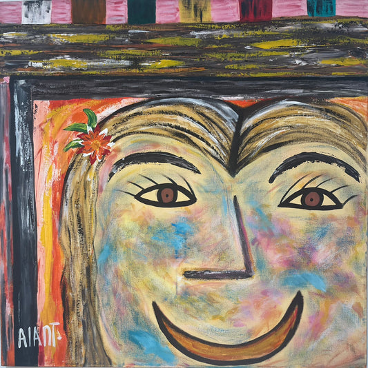 LA NIÑA EN LA VENTANA